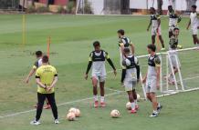 entrenamiento de Barcelona