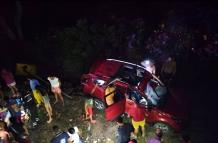 accidente turista carretera E20