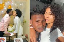 Evelyn Clavijo se casó hace 7 años con Marcos Olmedo.