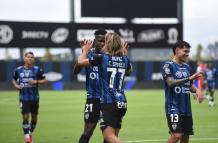 Claudio Spinelli hizo dos goles para Independiente del Valle.