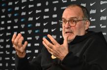 Marcelo Bielsa, seleccionador de Uruguay.