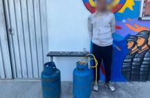 Detenido - Quito - venezolano - gas