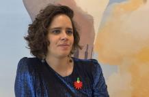 La cineasta Ana Cristina Barragán, con su película 'Hiedra', ganadora con el premio al Mejor Guion en la 82 edición del Festival de Venecia.