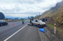 Accidente de tránsito - Panamericana - Policía implicado