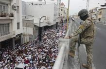 Marcha por la paz - inseguridad - Daniel Noboa