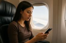 Los celulares deben permanecer en modo avión