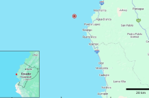 Imagen compartido por el IG sobre uno de los sismos de este 15 de septiembre.