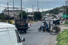 EXPLOSIVO EN LA VÍA A ATACAMES