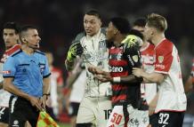 Gonzalo Plata, Flamengo vs. Estudiantes de la Plata, Copa Libertadores 2025, expulsión, polémica