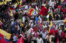 Protestas en Ecuador contra el Gobierno tras la eliminación del subsidio al diésel