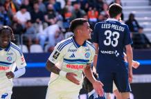 Kendry Páez, Estrasburgo, primer gol, Ligue 1, Francia, Paris FC vs. Estrasburgo