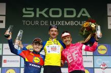 Richard Carapaz, Mundial de Ciclismo Ruanda 2025, líder Ecuador, Tour de Luxemburgo 2025, podio