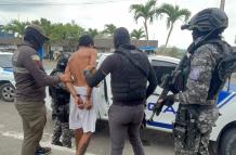 DETENCIÓN DE ALIAS BUCARÁN EN ESMERALDAS