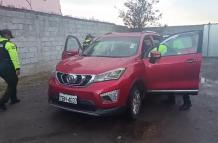 Chofer secuestrado en La Bota