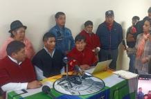 El MIT Tungurahua rechazó la presencia de Daniel Noboa.