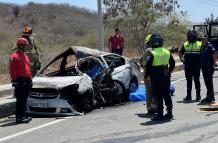 accidente dos victimas manta