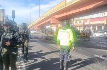 Cierres viales en Quito.