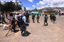 PARO NACIONAL - PROTETSAS OTAVALO FOTÓGRAFO: FRANKLIN JACOME PERIODISTA:  AG-EXTERNO