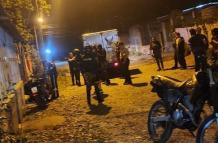 Esta fue la escena del crimen del tiroteo ocurrido en una peluquería de Buena fe.