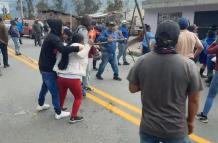 Paro nacional Ecuador 2025.