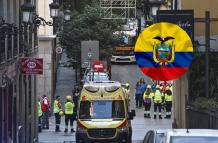 Derrumbe edificio Madrid