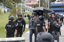 ministro reimberg en el paro