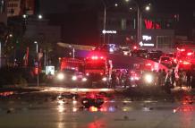 La explosión registrada la noche de este 14 de octubre dejó un fallecido.