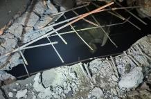 Los daños en el puente habrían sido provocados por artefactos explosivos.