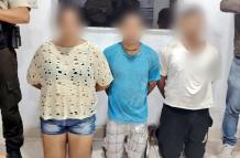 Detenidos sujetos de Los Águilas