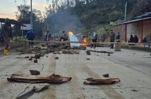 Una mujer murió asfixiada durante las manifestaciones en Loja.