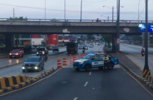 Por las pericias tras la explosión de un coche bomba, hay cierres viales en el norte de Guayaquil estos días.
