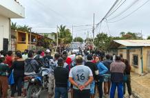 La tarde de este jueves un hombre fue asesinado en el barrio Las Peñas en la parroquia Anconcito