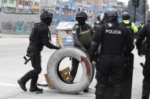 Paro nacional Ecuador 2025.