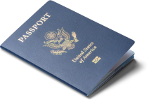 Pasaporte estadounidense.