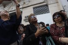 La grande del Ecuador fue despedida por sus fanáticos.