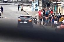 El Porsche Cayenne que fue visto en la isla Trinitaria, en Guayaquil.