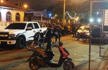 La policía en la provincia de Santa Elena inició las investigaciones del crimen ocurrido en una cancha de vóley