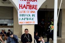 huelga agentes manta