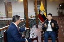 Entrevista al presidente Daniel Noboa