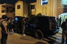 La Policía realizó el operativo en la urbanización La Joya, en La Aurora.