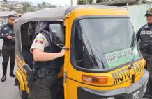 La Policía realizó un operativo horas después del crimen.