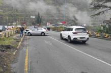 Incidentes en la avenida Simón Bolívar