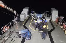 Incautación armas Galápagos