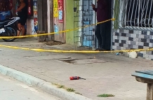 Los habitantes del sector llamaron a la policía apenas se percataron del artefacto.