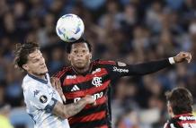 Flamengo, del ecuatoriano Gonzalo Plata, y Racing se enfrentaron en Argentina este 29 de octubre.