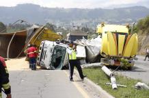 Tres muertos en la Ruta Viva por accidente de tránsito.