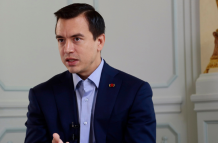 El presidente Daniel Noboa pedirá licencia para hacer campaña electoral.