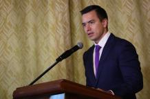 El presidente Daniel Noboa pedirá licencia para hacer campaña en la consulta popular.