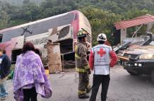 Accidente en la vía Alóag - Santo Domingo