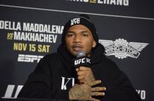 Michael Morales habló para los medios en New York, Estados Unidos.